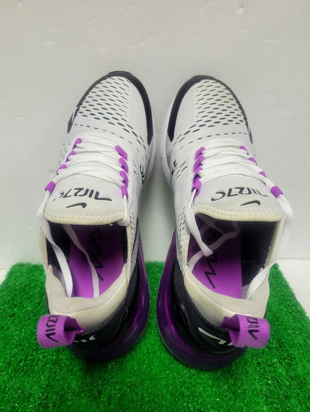 Nike Air Max 270 White Fuchsia Dream Women’s Sz 10 AH6789-113 Running Shoes - Picture 5 of 7